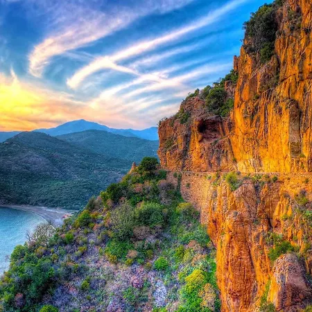 Le Golfe Ecolabel Eu ホテル Porto (Corsica)